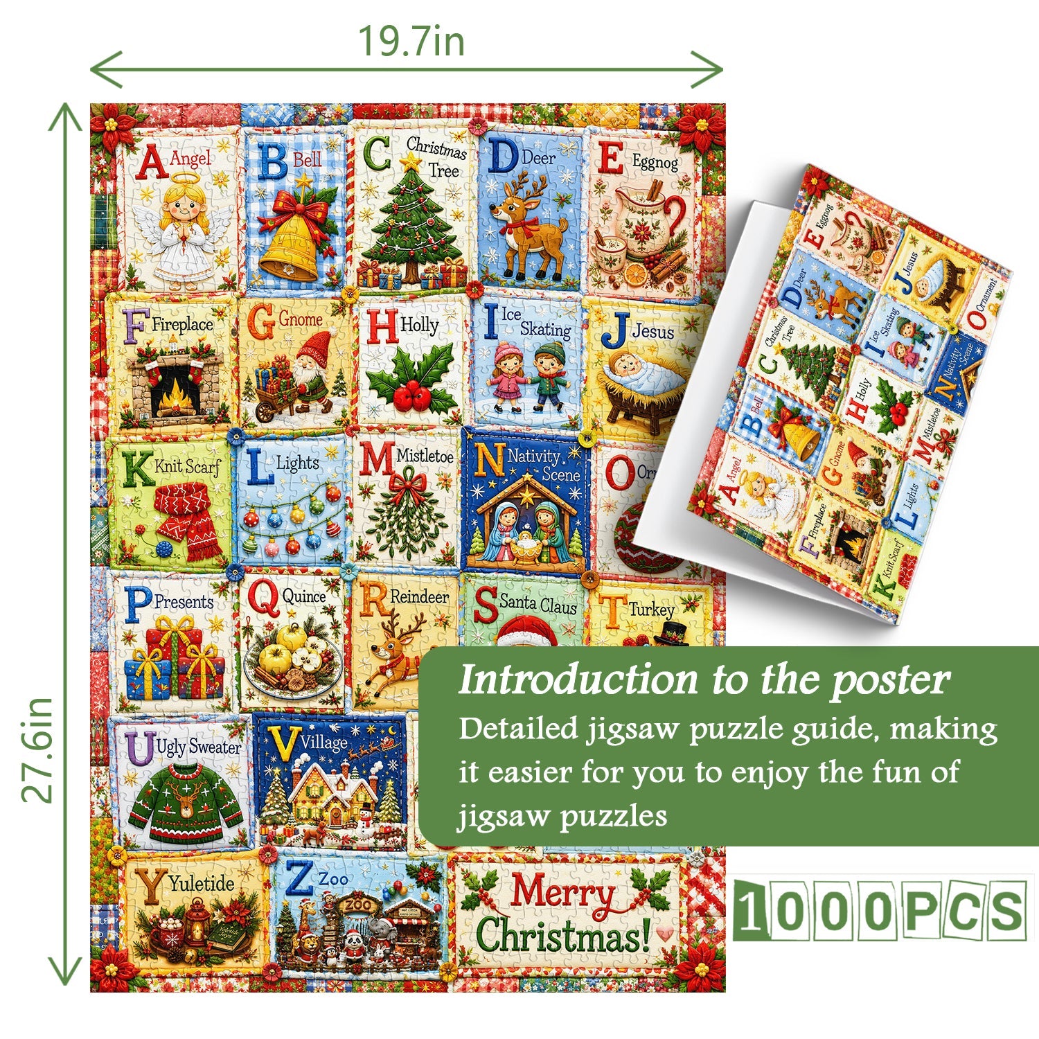 Christmas Letter Collection Jigsaw Puzzle 1000 Piece
