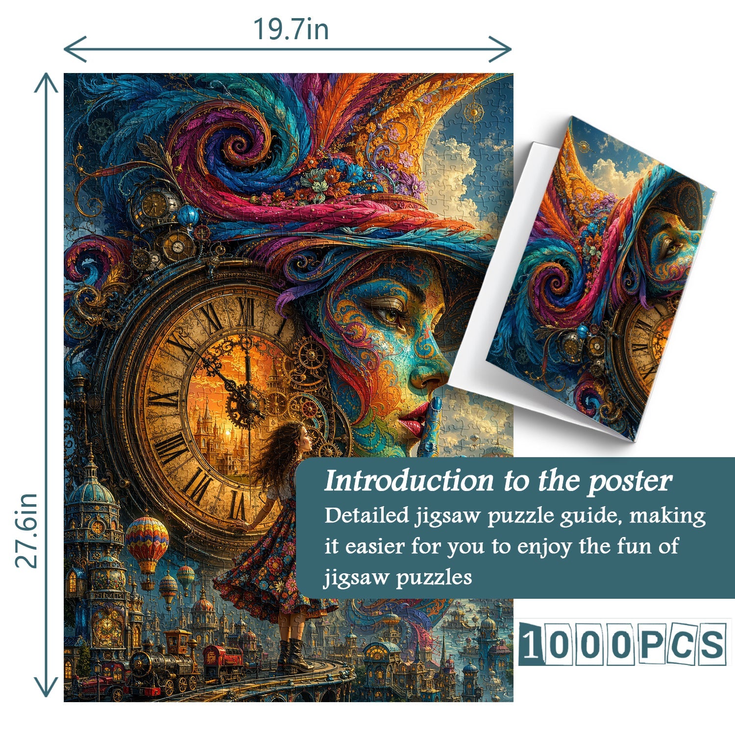 Guardians of the Steam Nation Jigsaw Puzzle 1000 Pieces