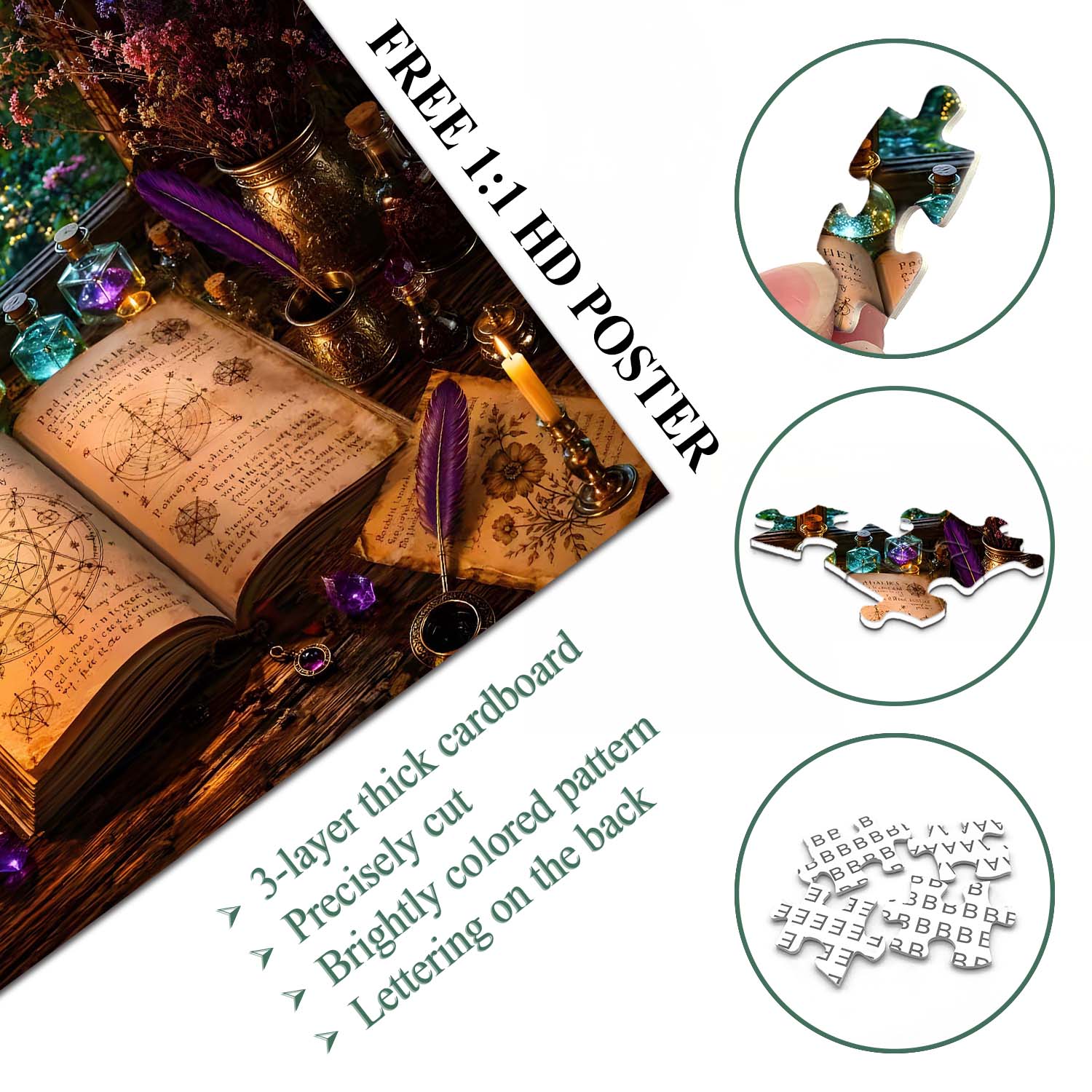 The Magician's Desk Jigsaw  Puzzle 1000 Piece