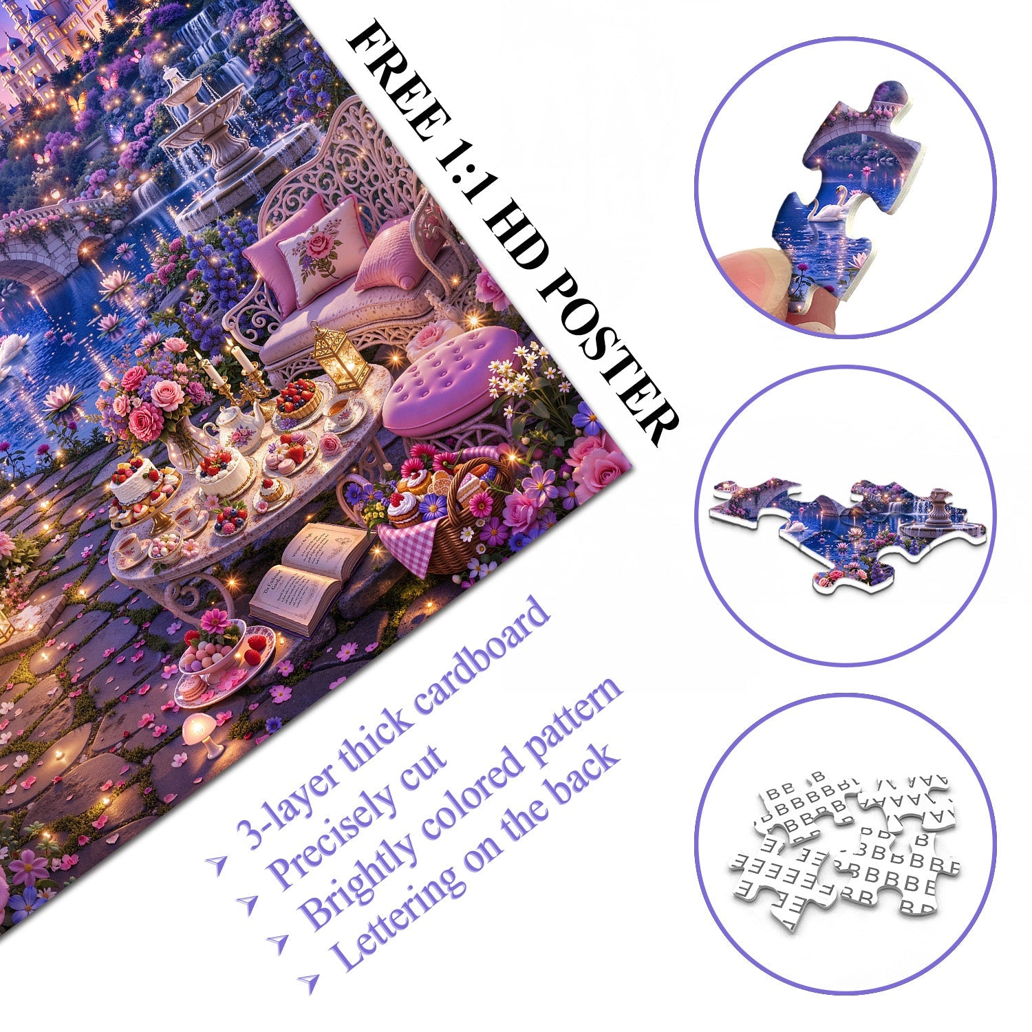 Serene Eden Jigsaw Puzzle 1000 Pieces
