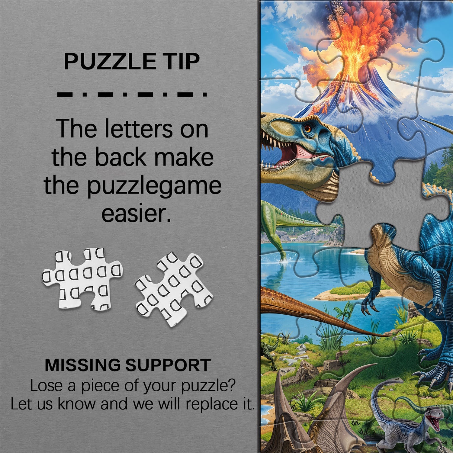 Roaring Volcano Jigsaw Puzzle 1000 Pieces