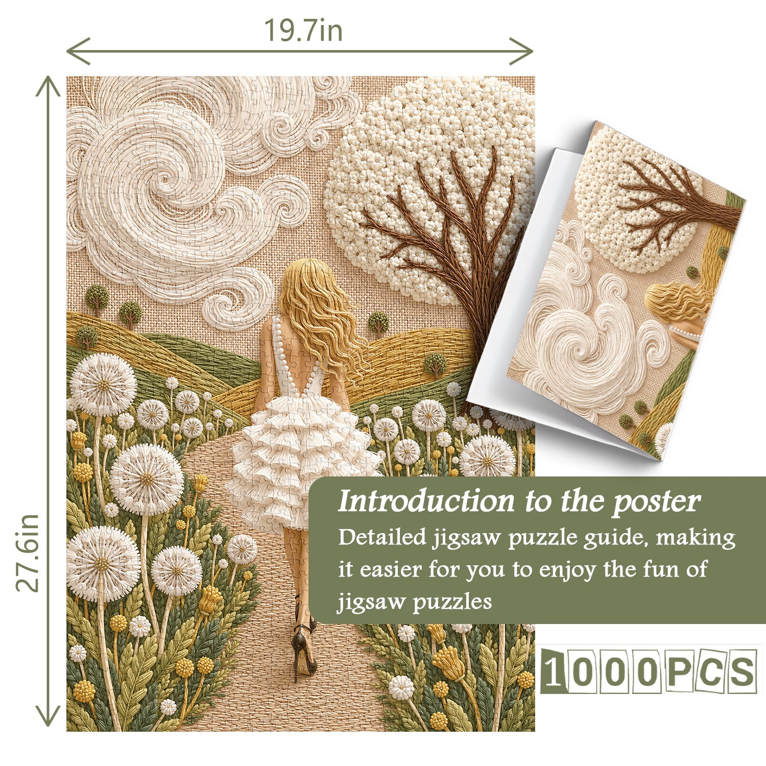 Dandelion Dream Jigsaw Puzzle 1000 Piece