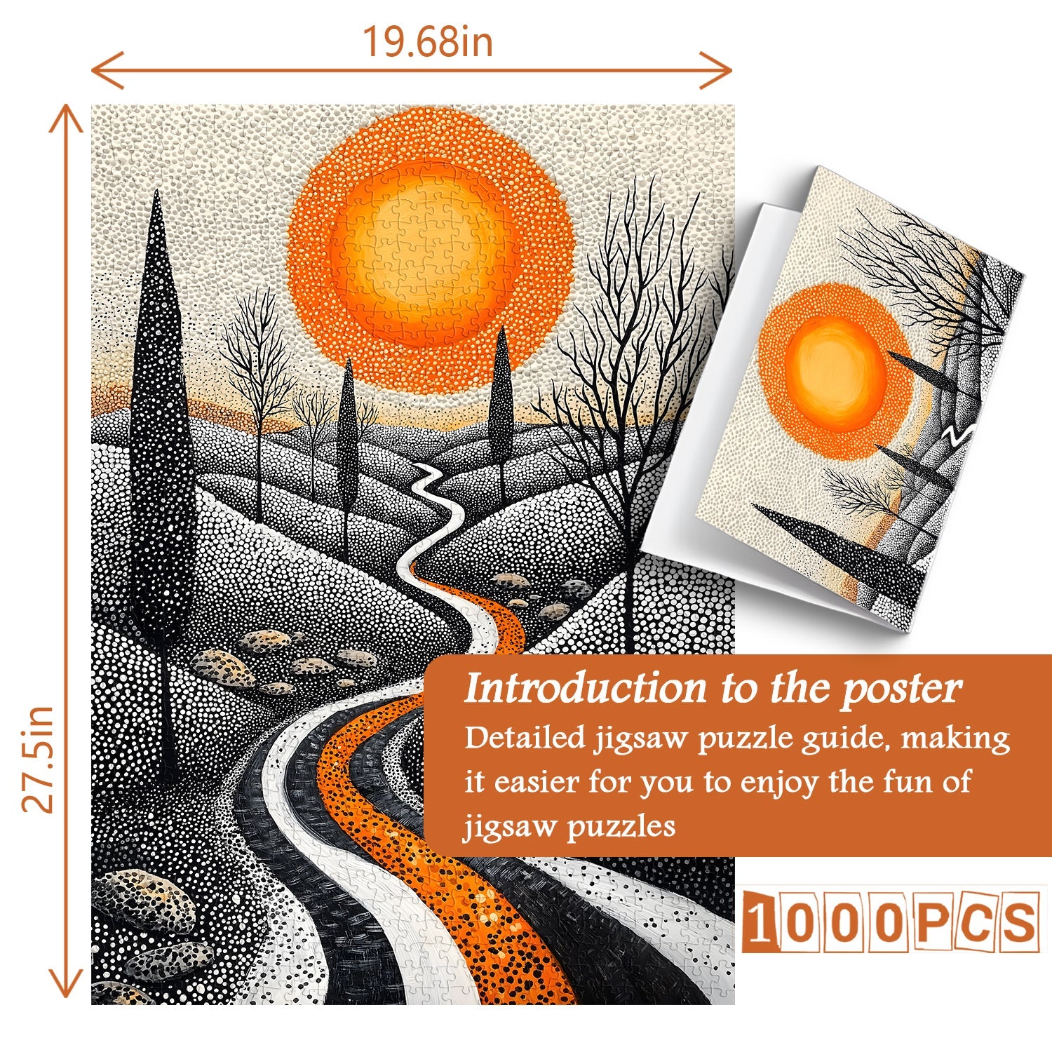 Sun Path Jigsaw Puzzle 1000 Pieces