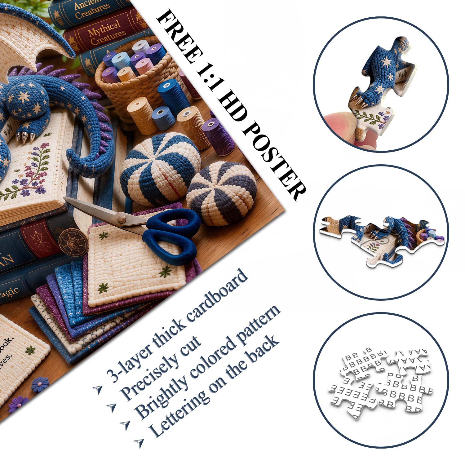 Dragon & Magic Jigsaw Puzzle 1000 Piece