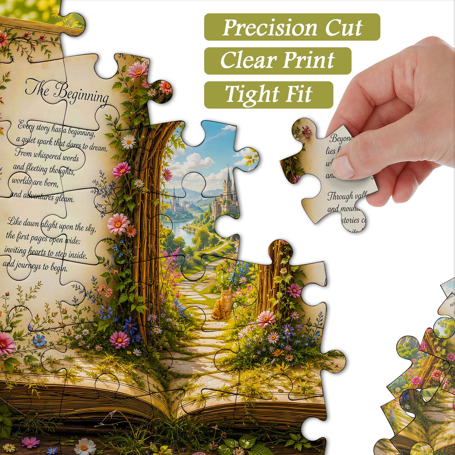 Page Wonderland Jigsaw Puzzle 1000 Piece