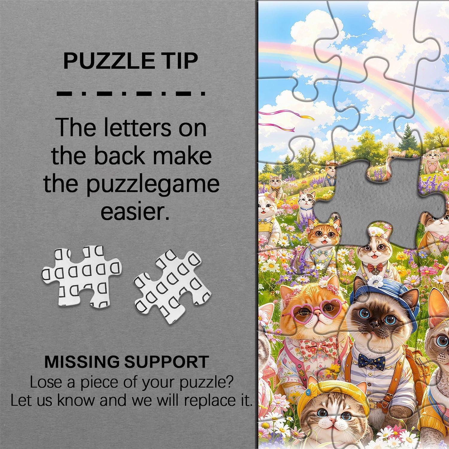 Meadow Mew Jigsaw Puzzle 1000 Piece