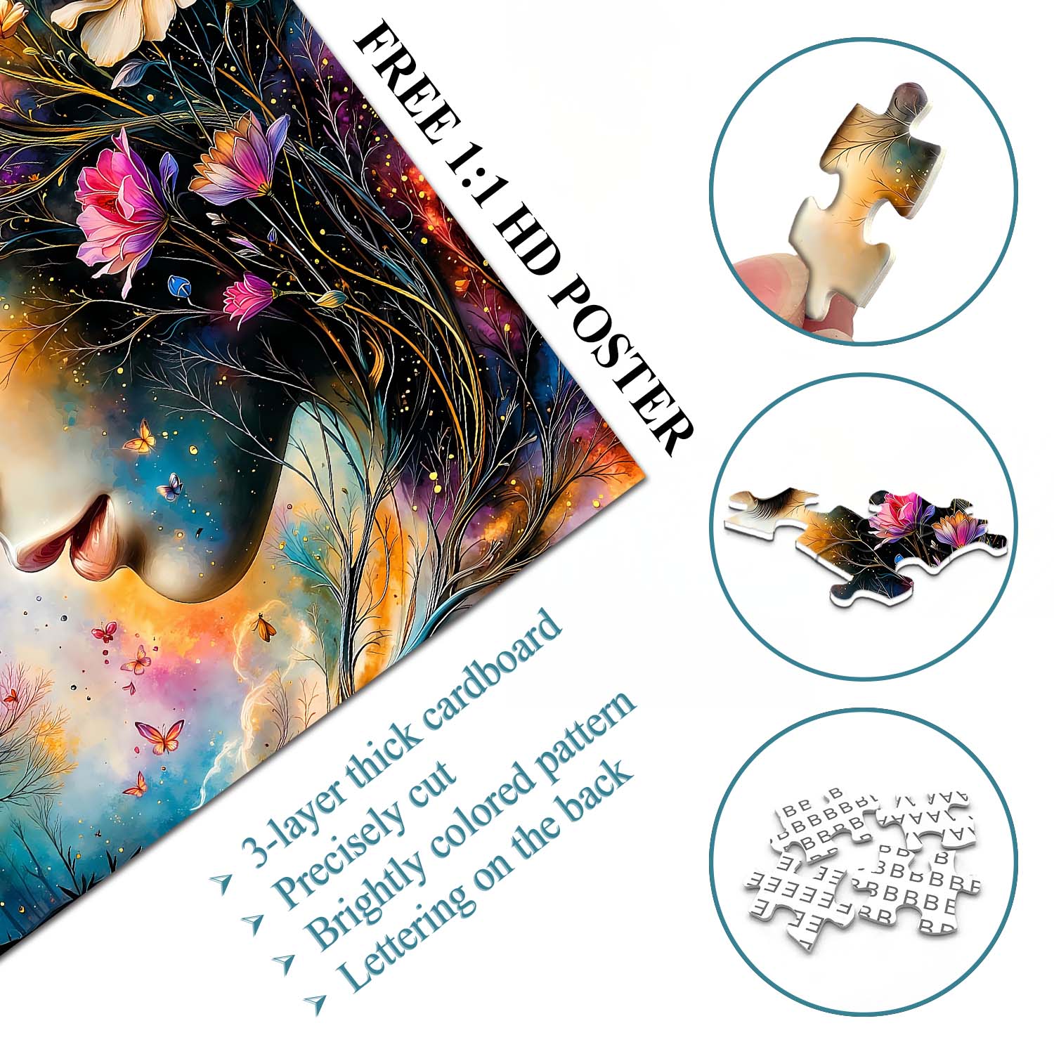 Soul in Colors Jigsaw Puzzle 1000 Pieces