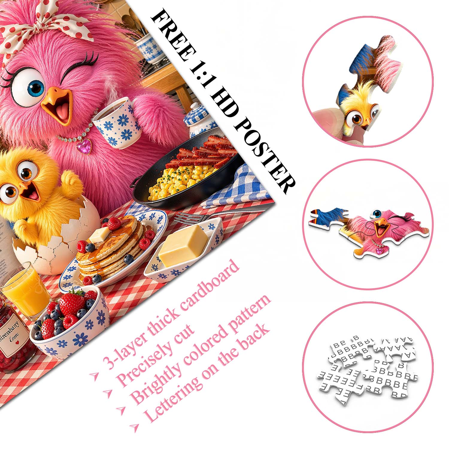 Kitchen Cheer  Jigsaw  Puzzle 1000 Piece
