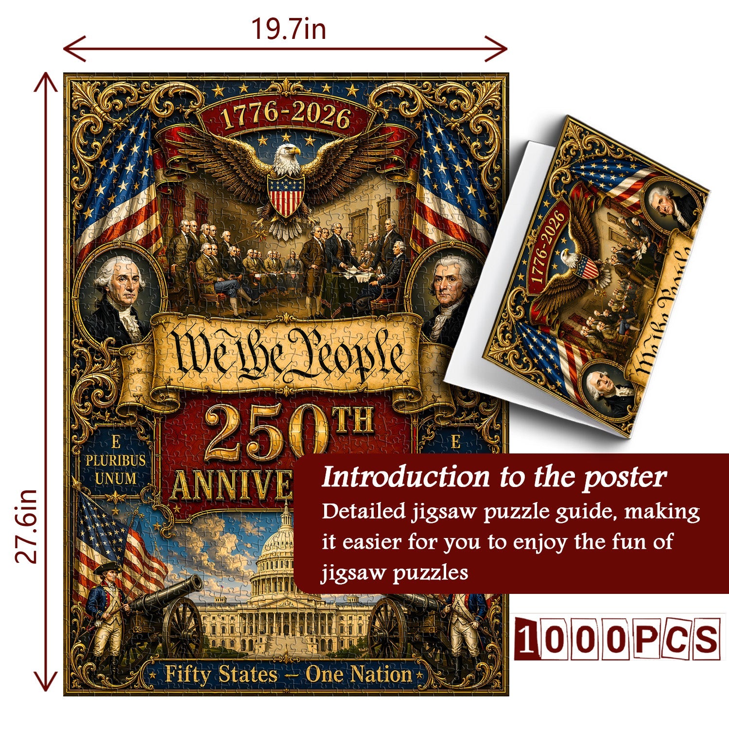 Glory of the Nation Jigsaw Puzzle 1000 Pieces