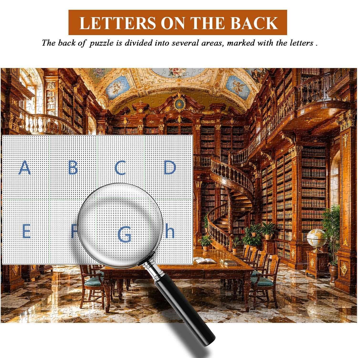 Retro Reading Room Jigsaw Puzzle 1000 Piece