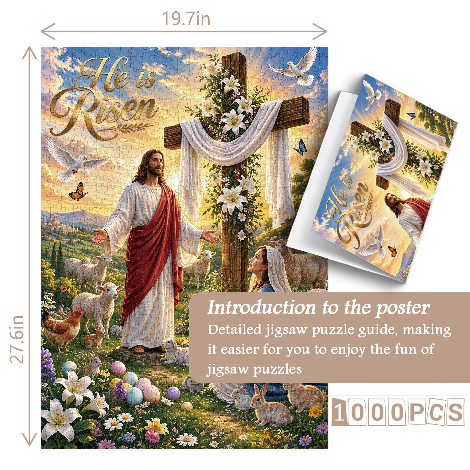 The Risen One Jigsaw Puzzle 1000 Pieces