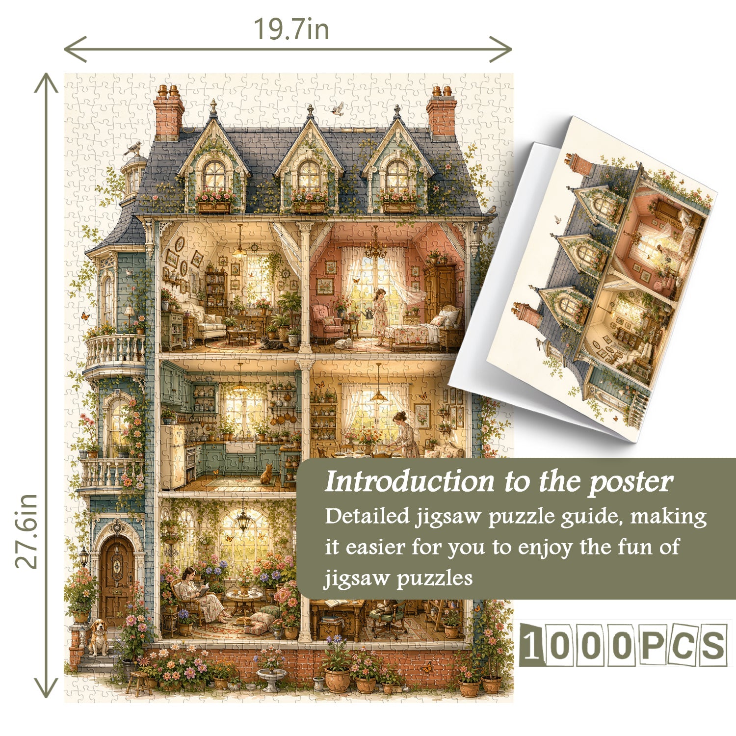 Life In Every Room Jigsaw Puzzle 1000 Piece