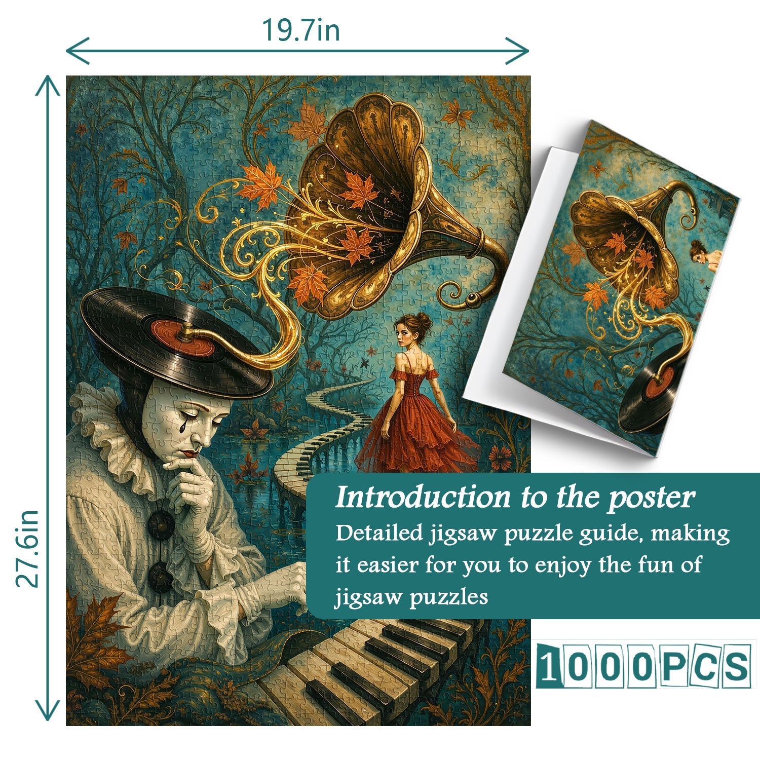 Melody’s Bridge Jigsaw Puzzle 1000 Piece