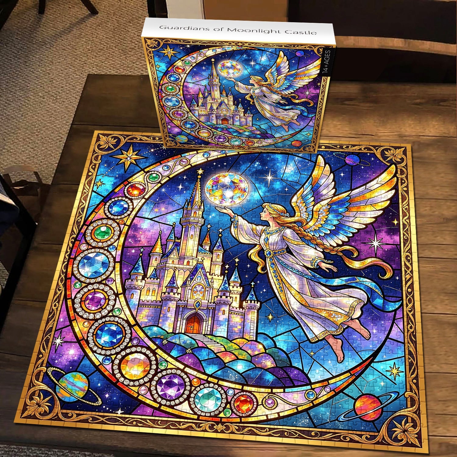 Guardians of Moonlight Castle Jigsaw Puzzle 1000 Pieces
