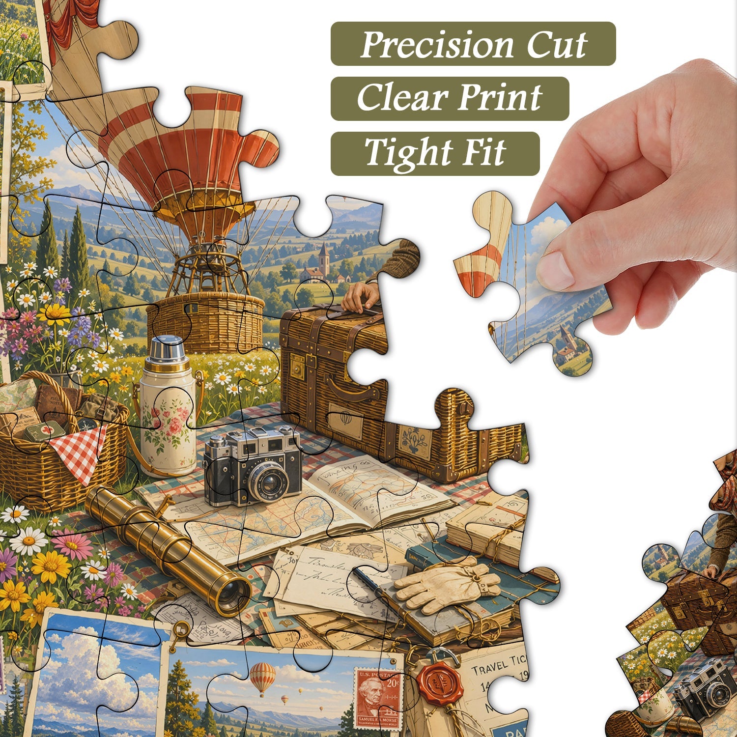 Explorer's Journal Jigsaw Puzzle 1000 Piece