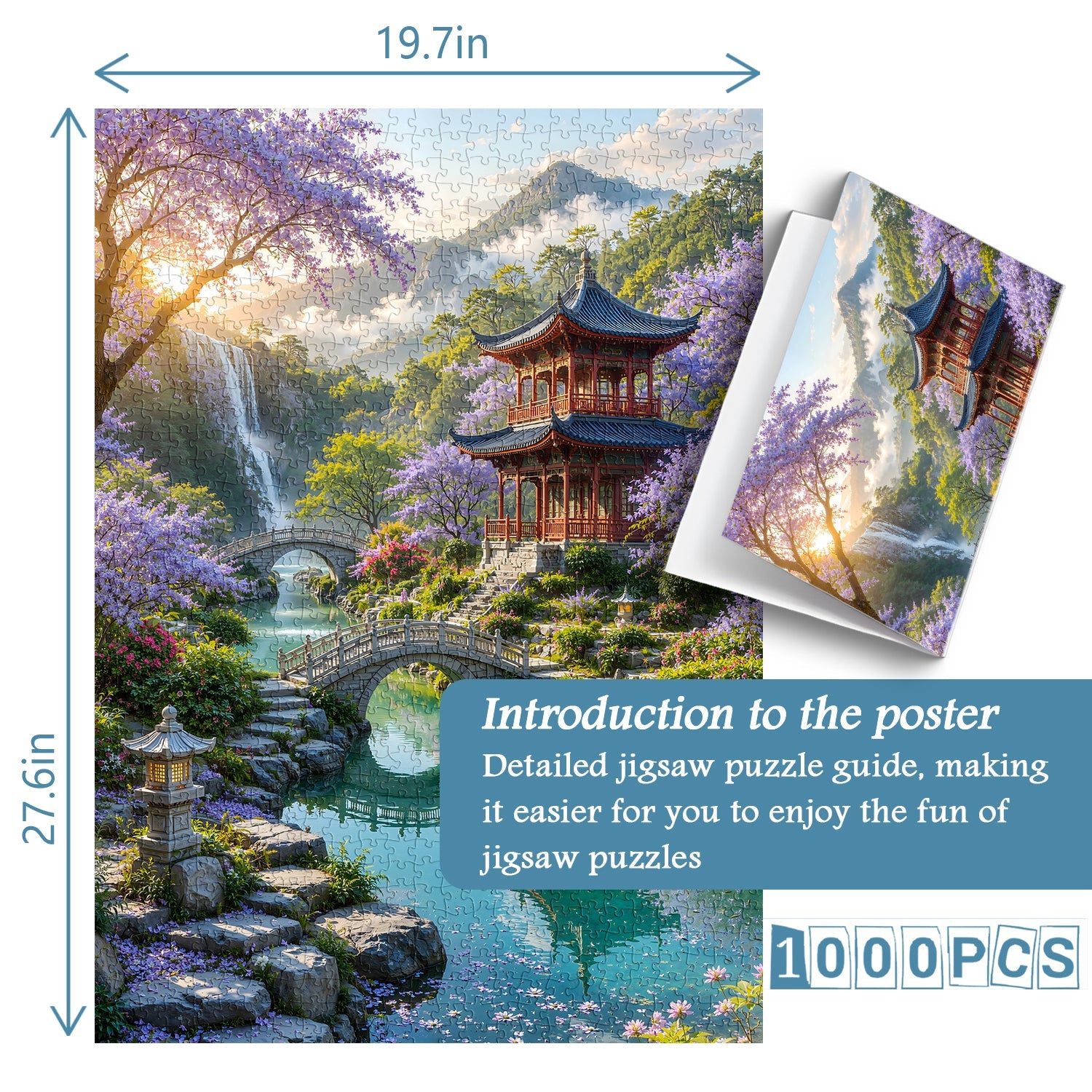 Blossom Paradise Jigsaw Puzzle 1000 Pieces