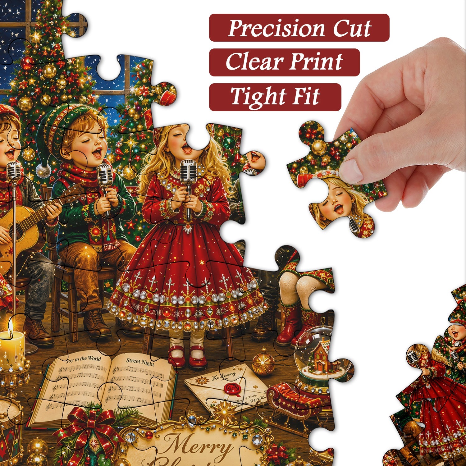 Children's Christmas Carols Jigsaw Puzzle 1000 Pieces