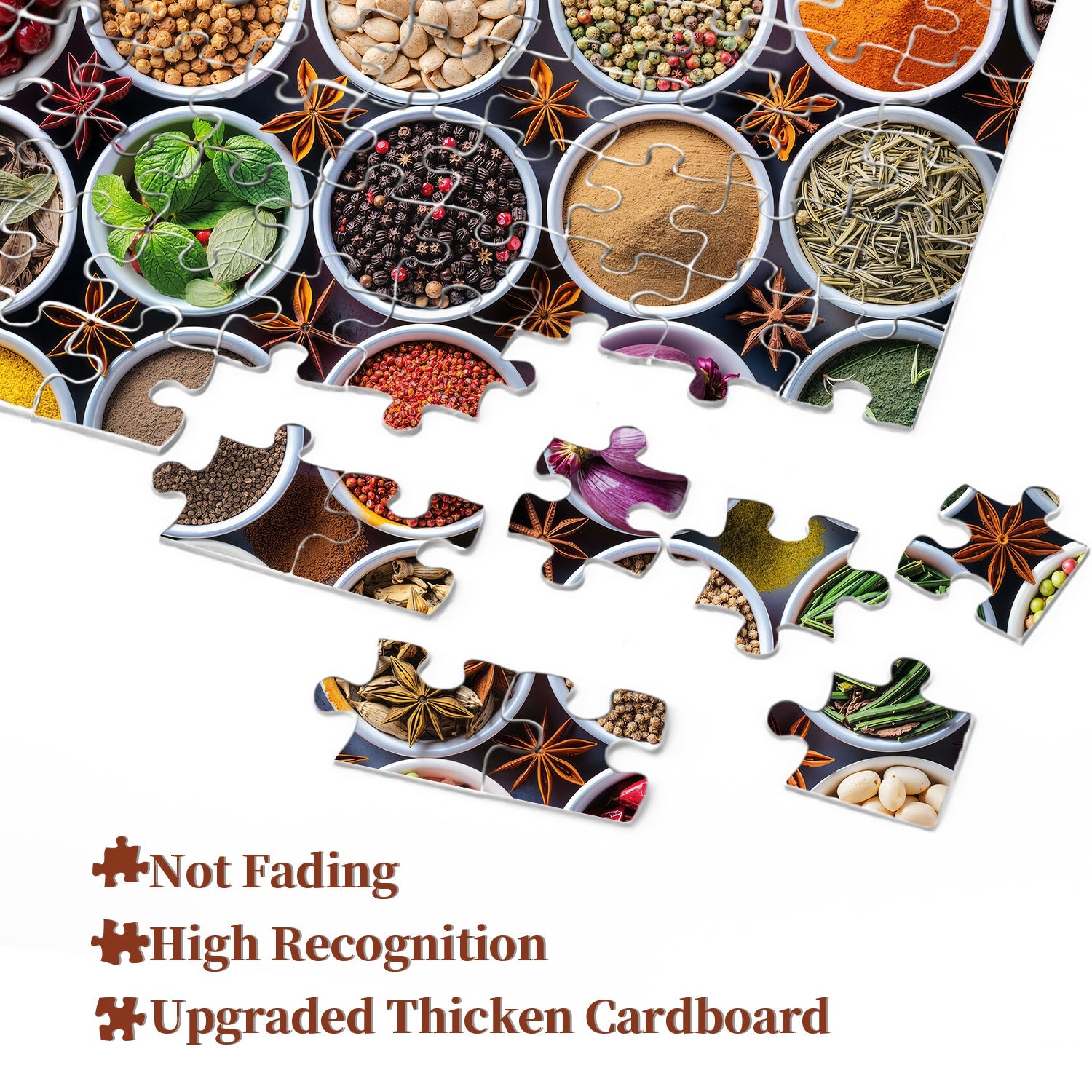 Fun Spice Platter Jigsaw Puzzle 1000 Pieces