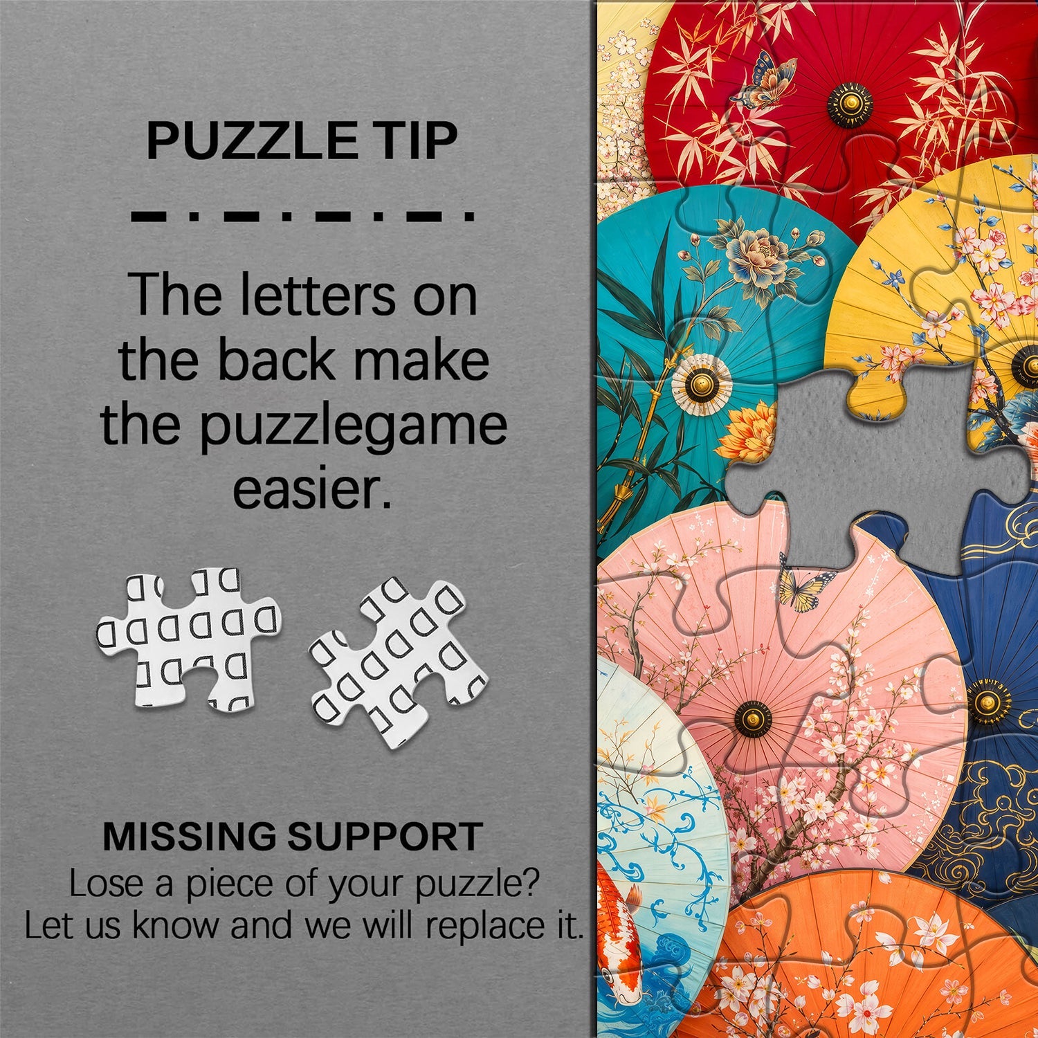 Umbrella Art Jigsaw Puzzle 1000 Piece