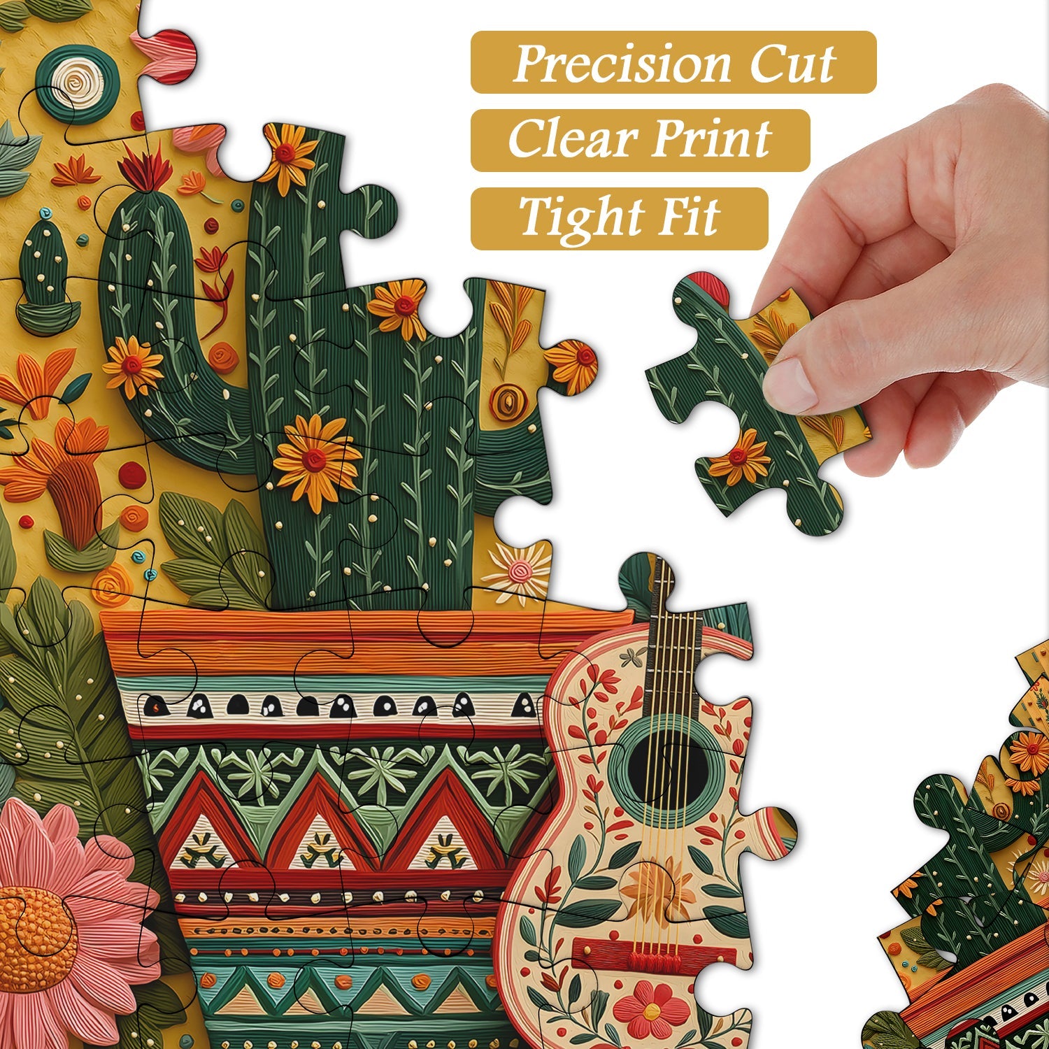 Cactus Fiesta Jigsaw Puzzle 1000 Pieces