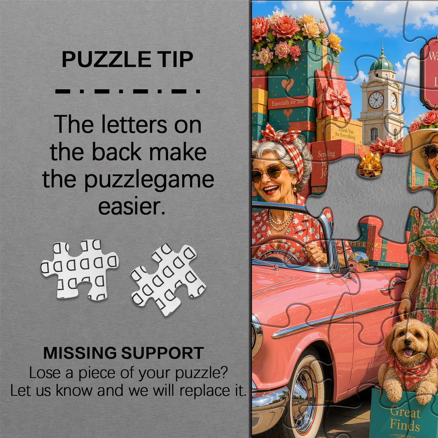 Happy Shopping Jigsaw Puzzle 1000 Piece