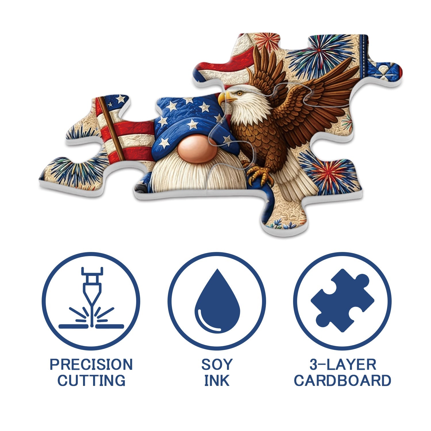 Puzzle 1000 pièces Star Spangled