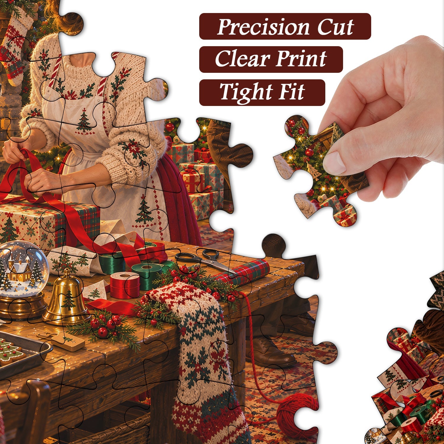 Secret Christmas Surprise Jigsaw Puzzle 1000 Piece