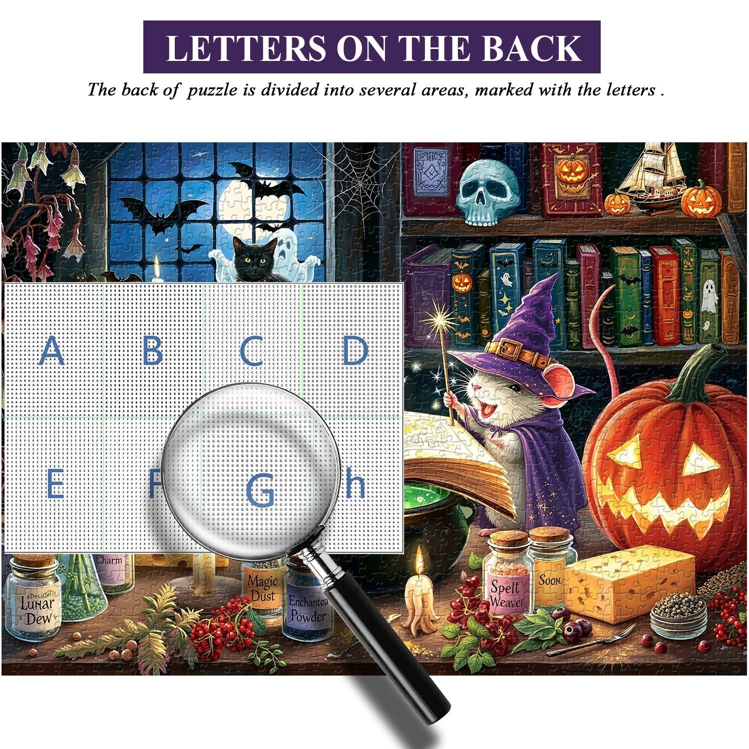 Witch Mice Spell Jigsaw Puzzle 1000 Pieces