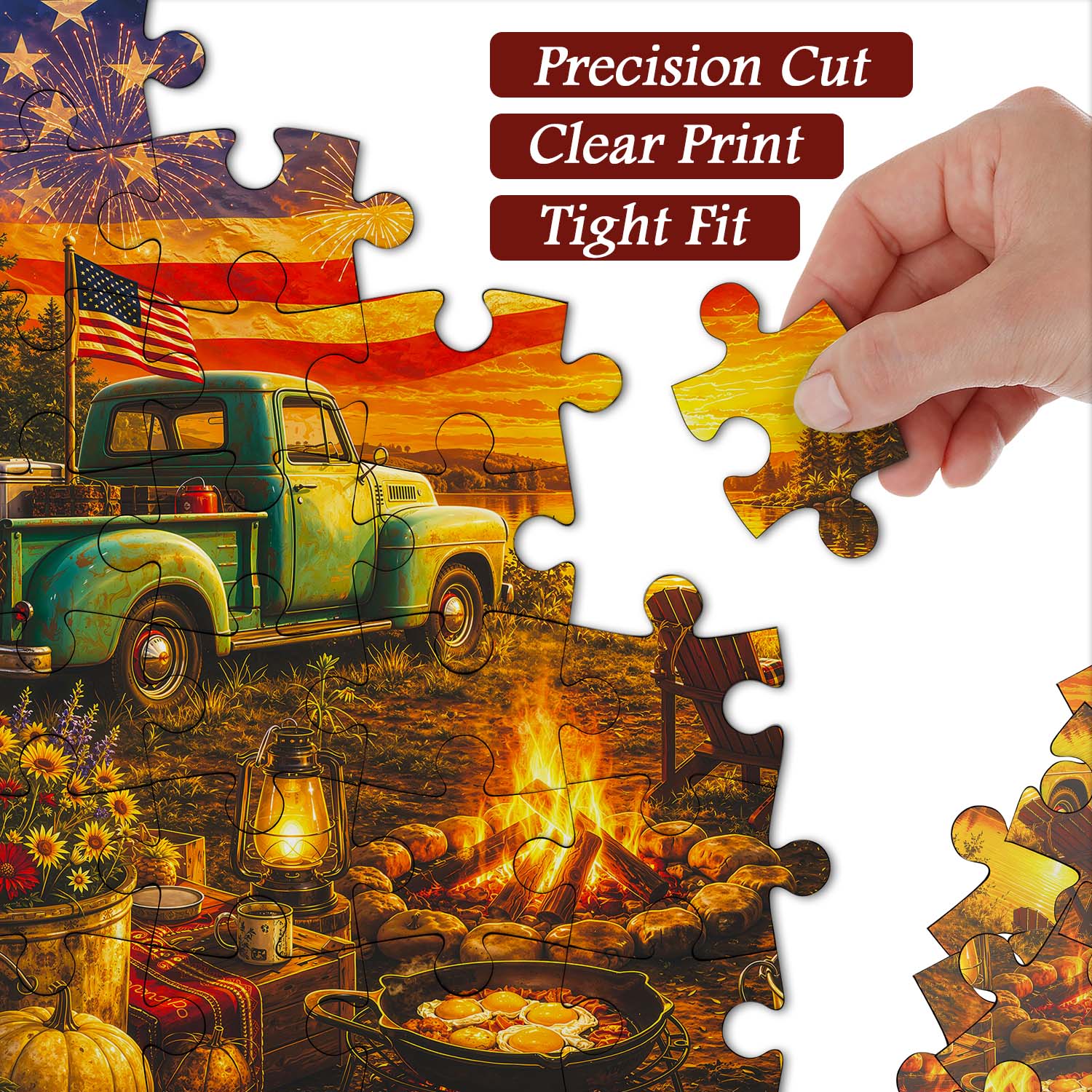 Starlight by the Lake Jigsaw Puzzle 1000 Pieces
