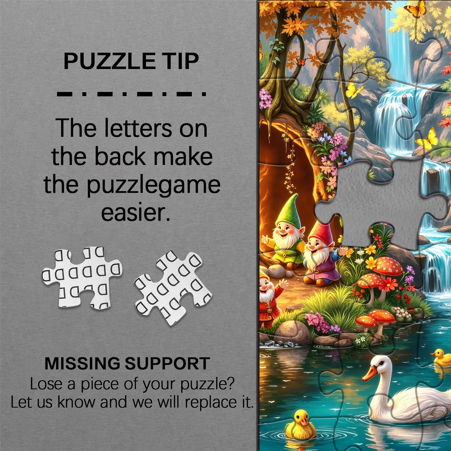 Little Dwarf Forest Party Jigsaw Puzzle 1000 Pieces