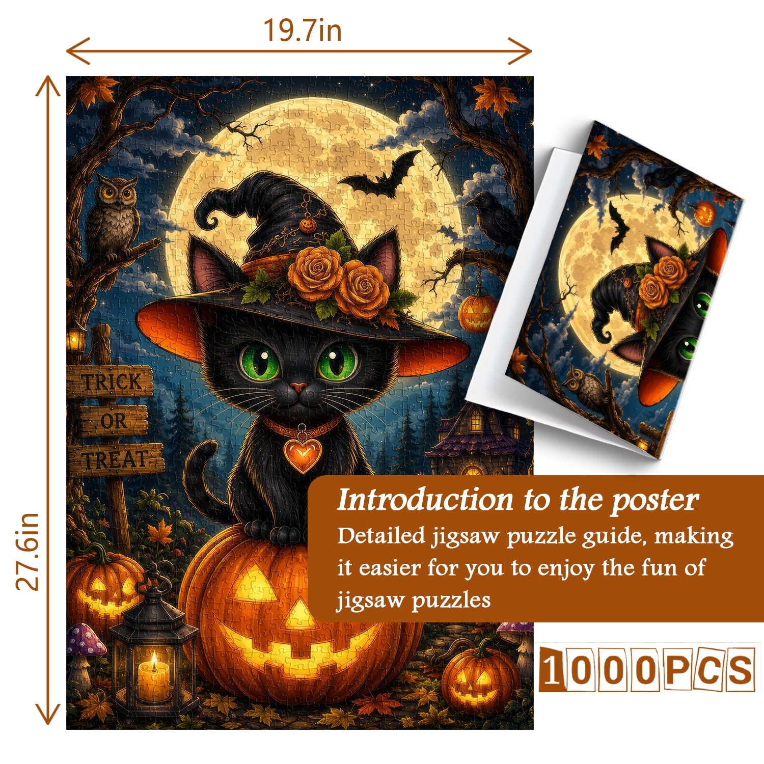 Trick or Treat Jigsaw Puzzle 1000 Pieces
