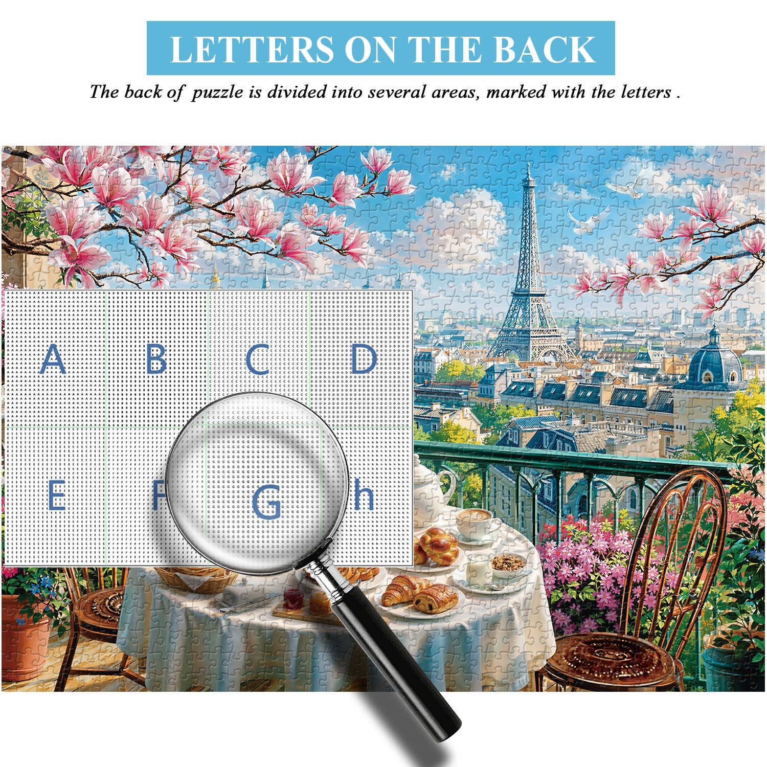 French
Puzzle de 1000 pièces Petit-déjeuner à Paris
