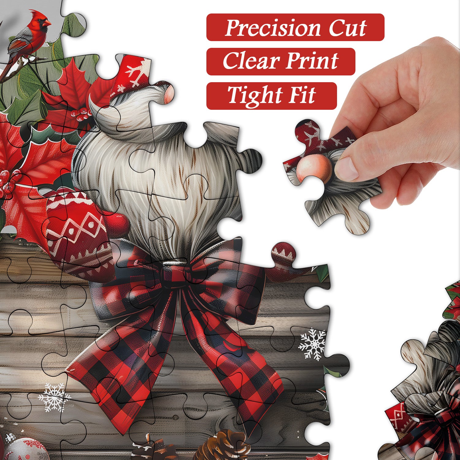 Christmas Gnome Jigsaw Puzzles 1000 Pieces