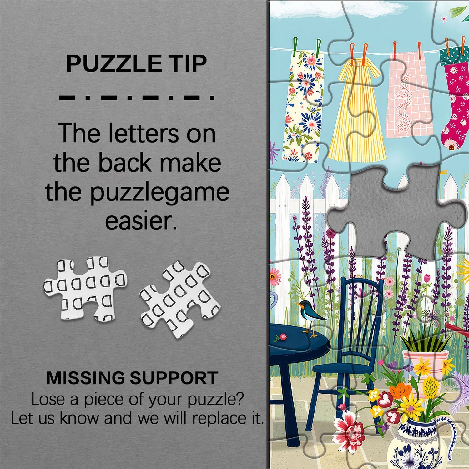 Spring Yard Jigsaw Puzzle 1000 Pieces