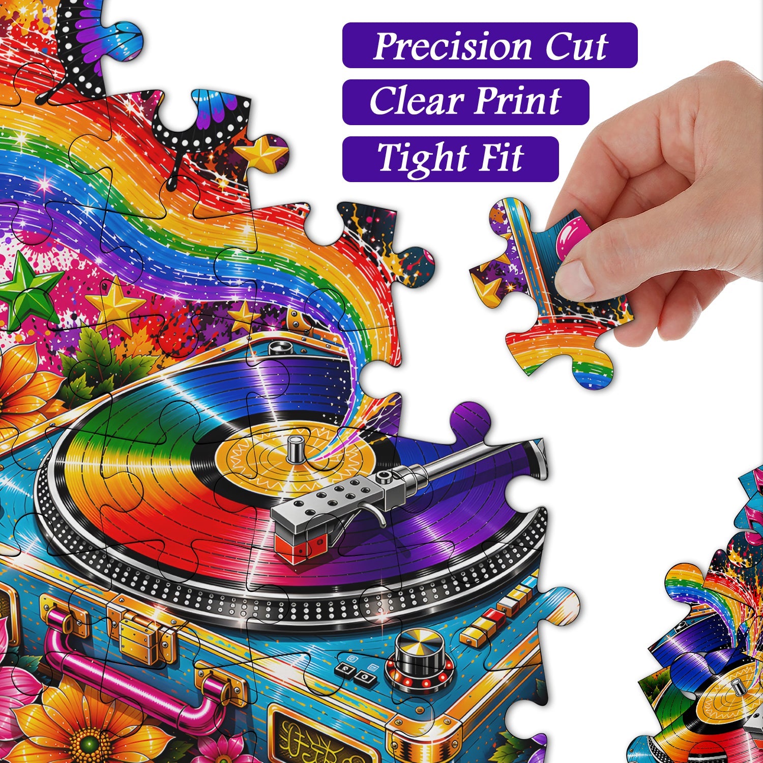 Rainbow Melody Jigsaw Puzzle 1000 Piece