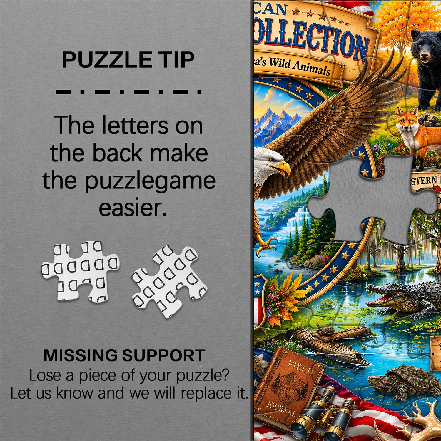 Wilderness Collection Jigsaw Puzzle 1000 Pieces