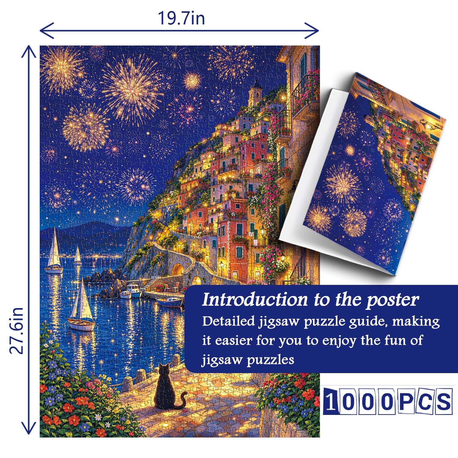 Night in Bloom Jigsaw Puzzle 1000 Pieces