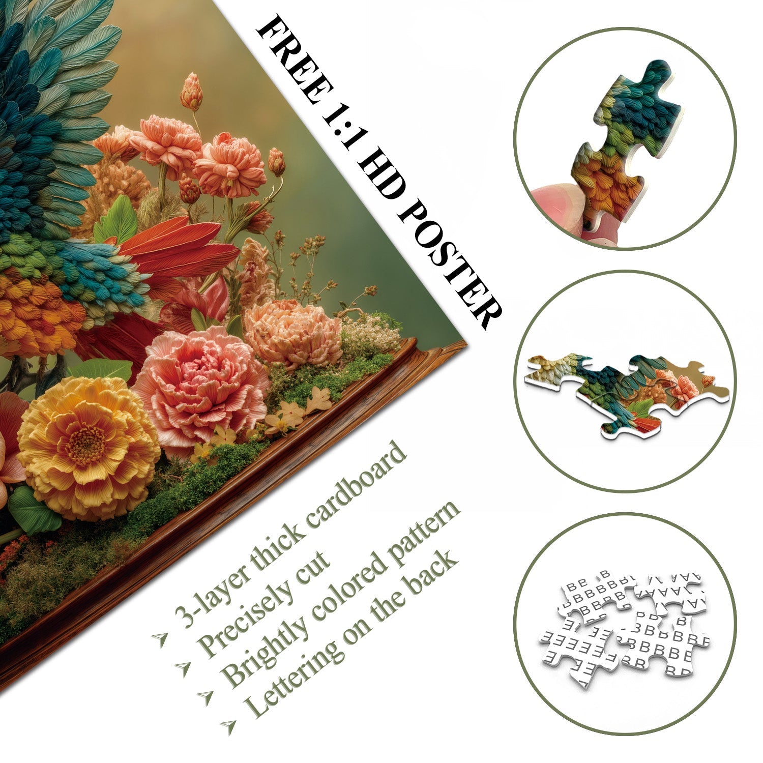 Gentle Landing Jigsaw Puzzle 1000 Pieces