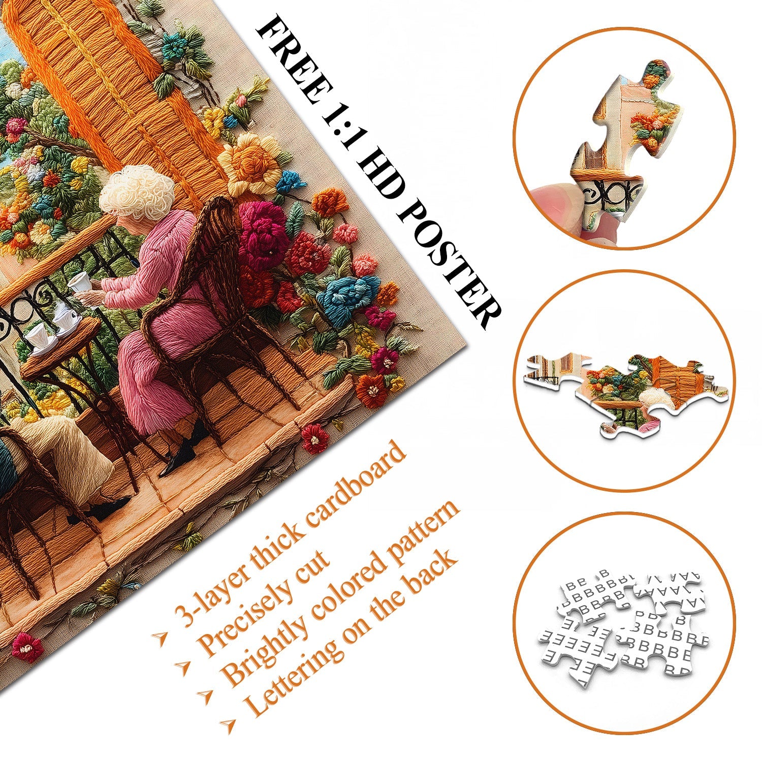 Cozy Afternoon Tea Jigsaw Puzzle 1000 Pieces