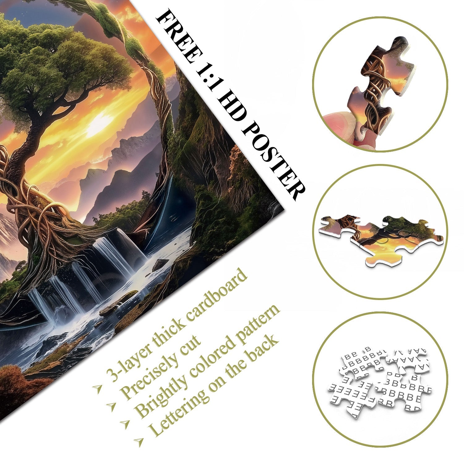Fountain of Life Jigsaw Puzzle 1000 Pieces