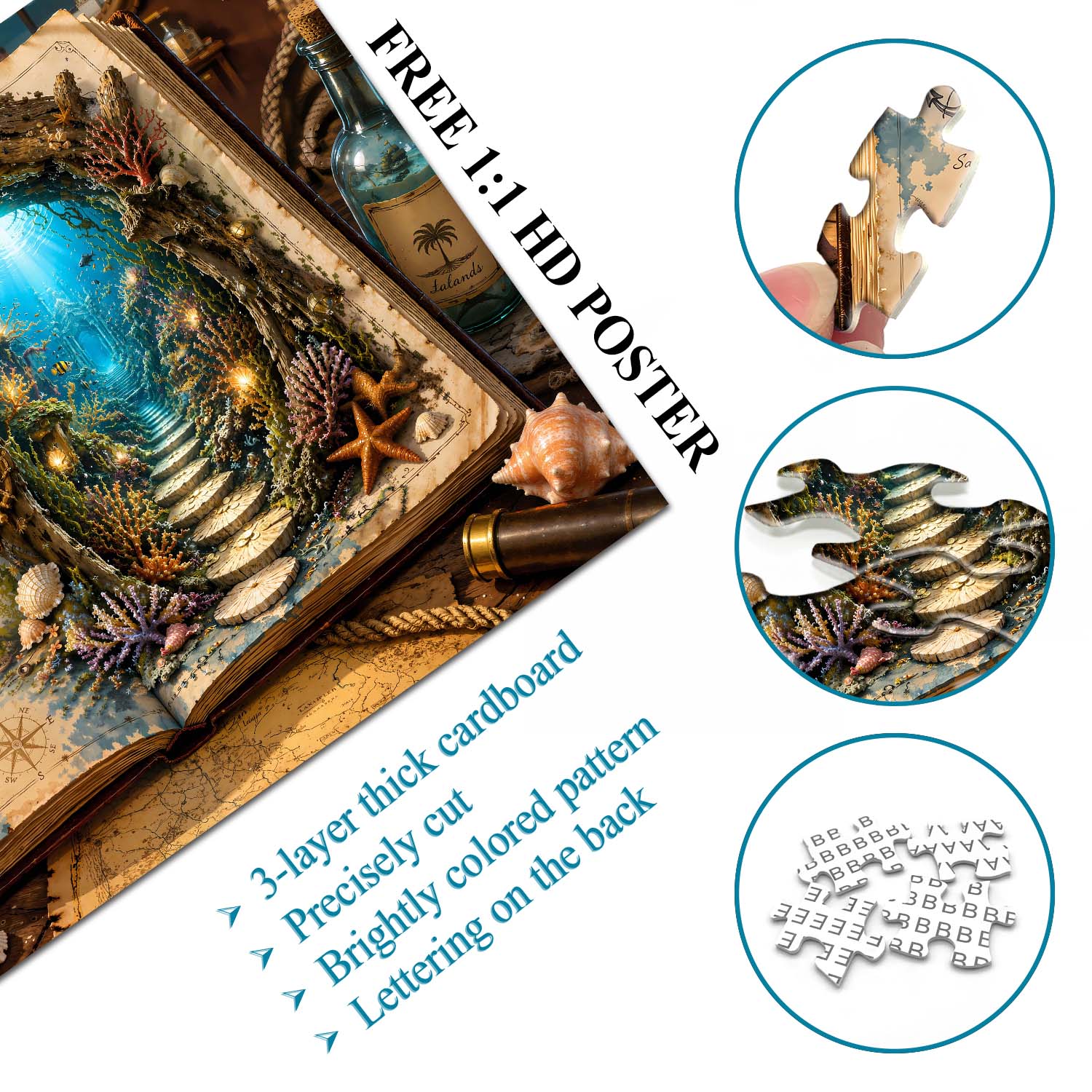 Mariner Realm Jigsaw Puzzle 1000 Piece