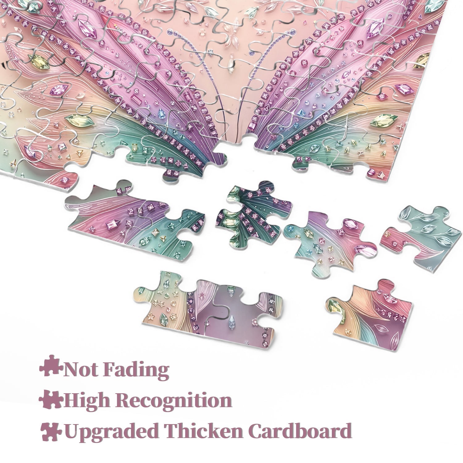 Gemstone Wings Jigsaw Puzzle 1000 Pieces