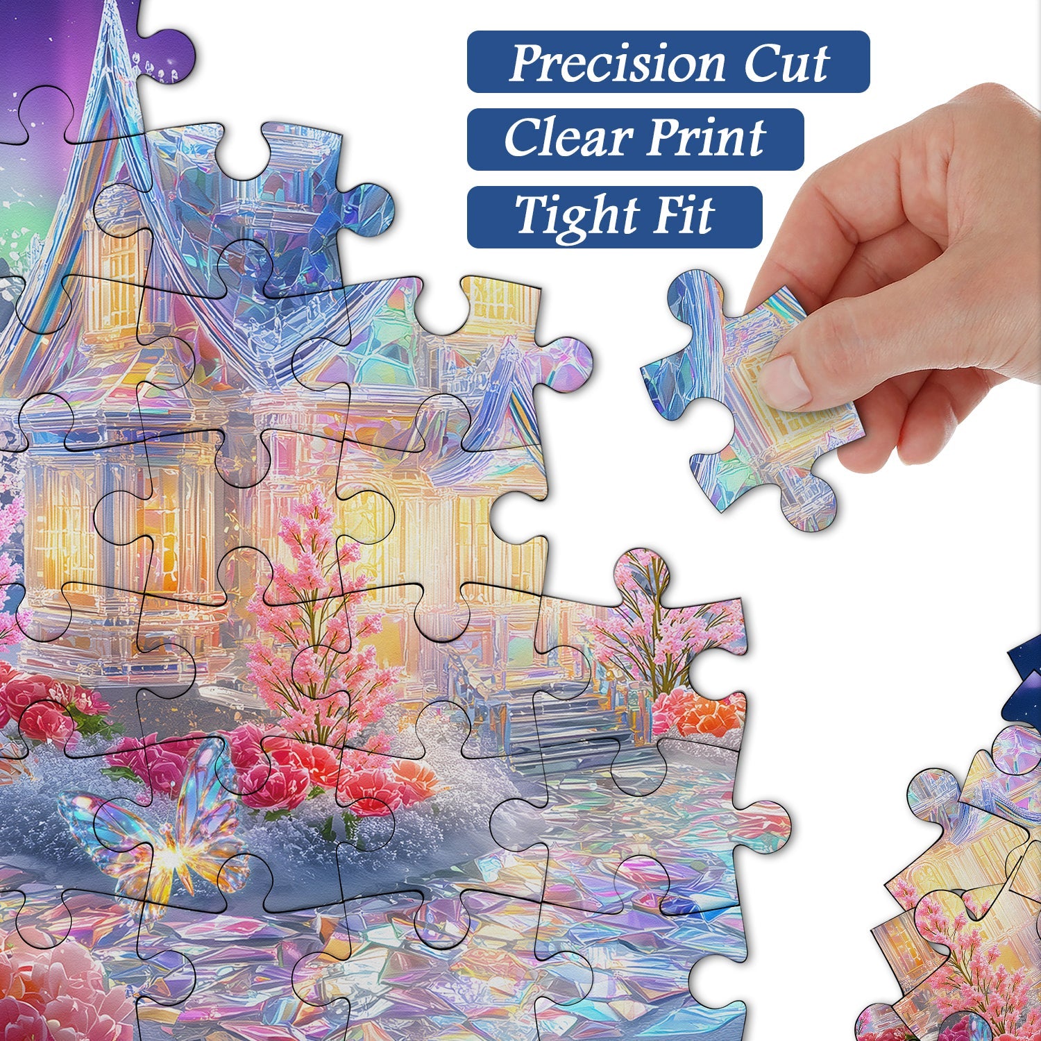 Crystal Cottage Jigsaw Puzzle 1000 Pieces