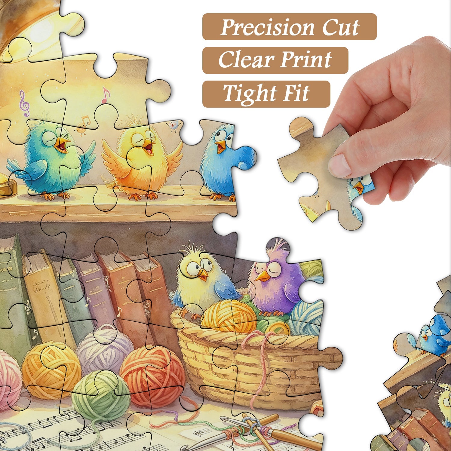 Cozy Book Chorus Jigsaw Puzzle 1000 Piece