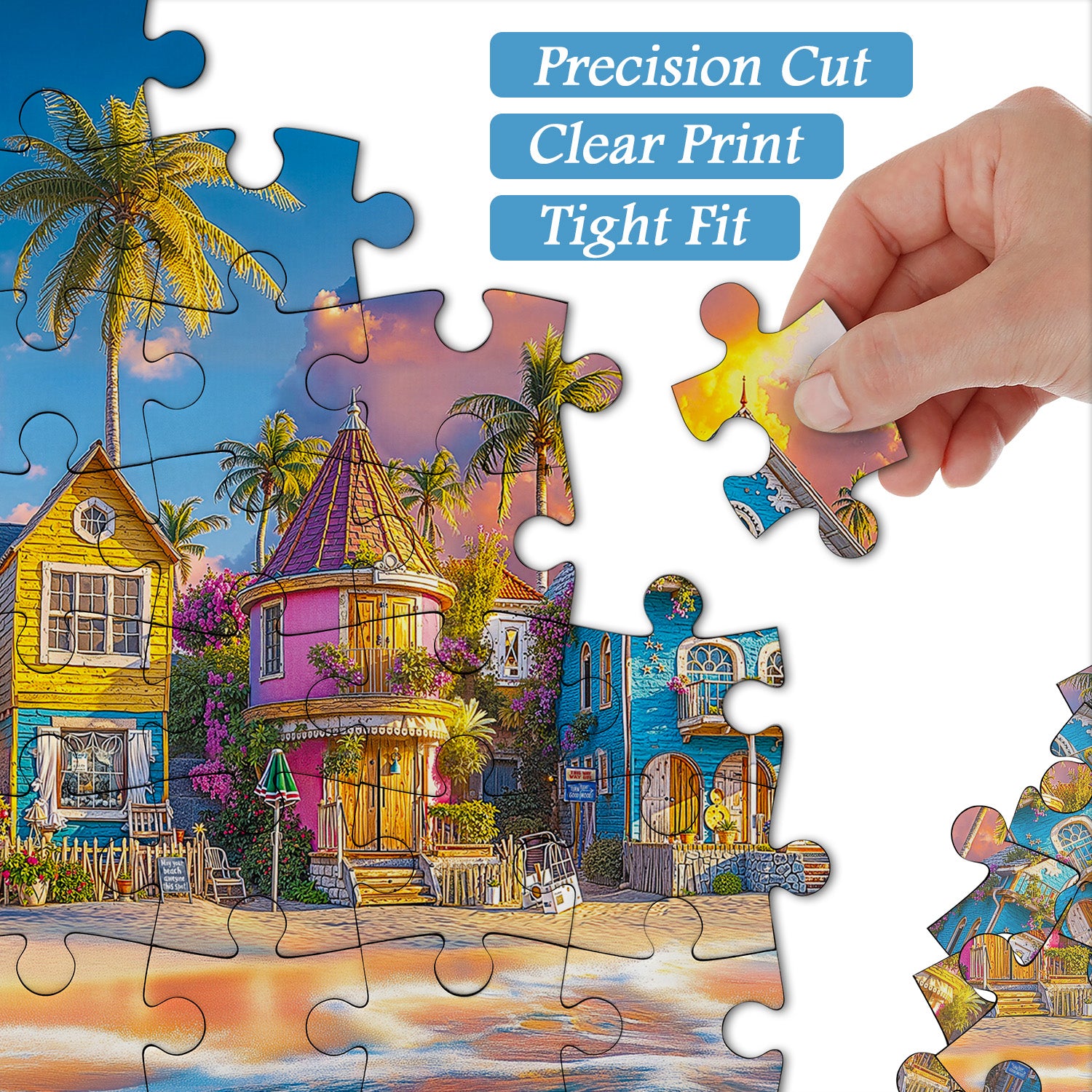 Sun Island House Jigsaw Puzzle 1000 Piece