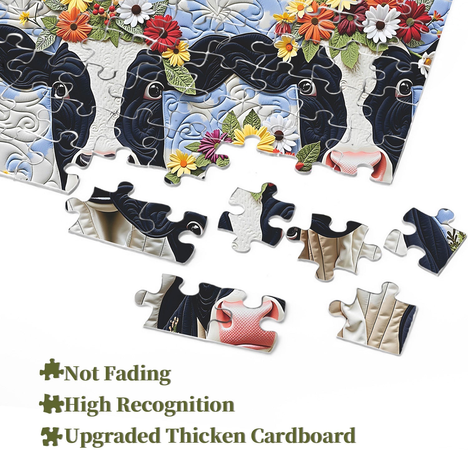 Pasture Cows Jigsaw Puzzle 1000 Pieces