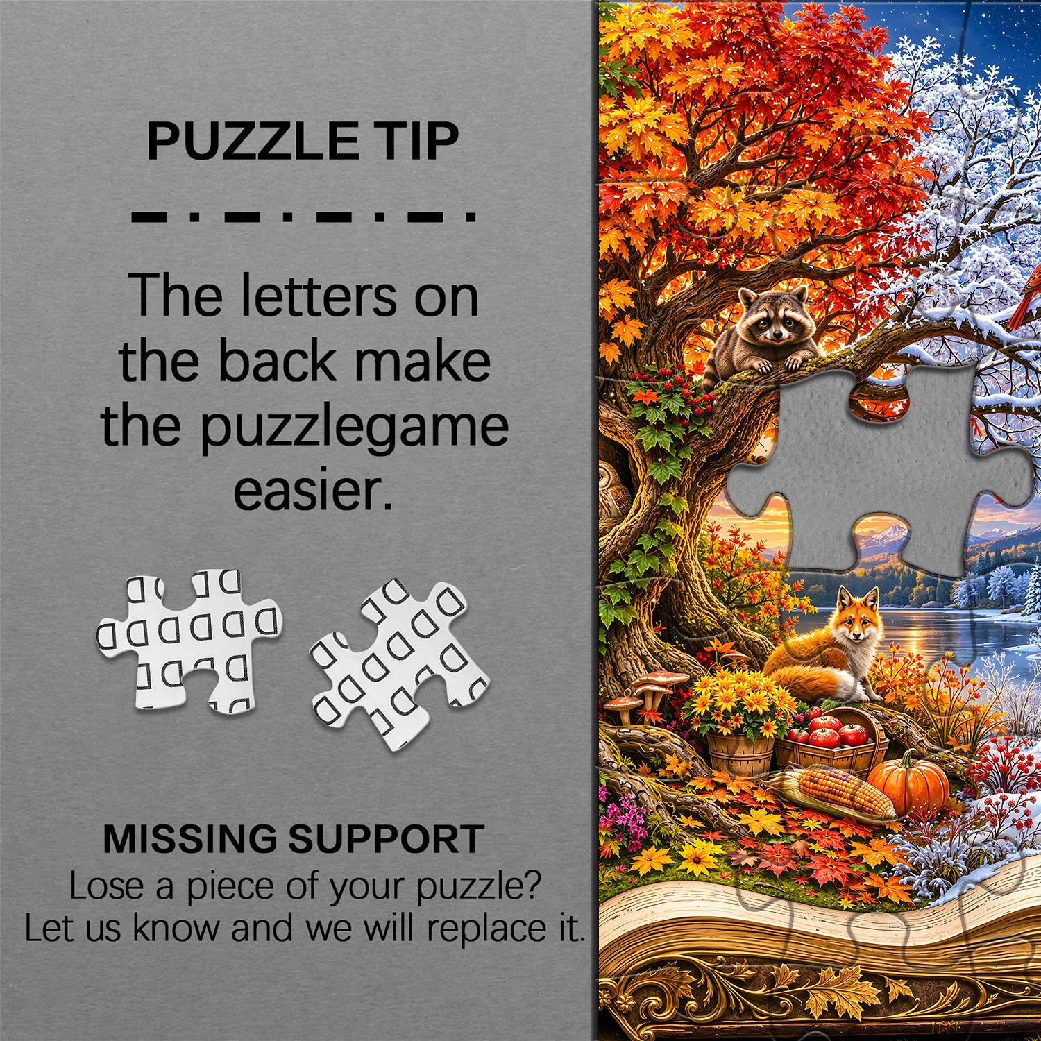Book of the Season Tree Jigsaw Puzzle 1000 Piece