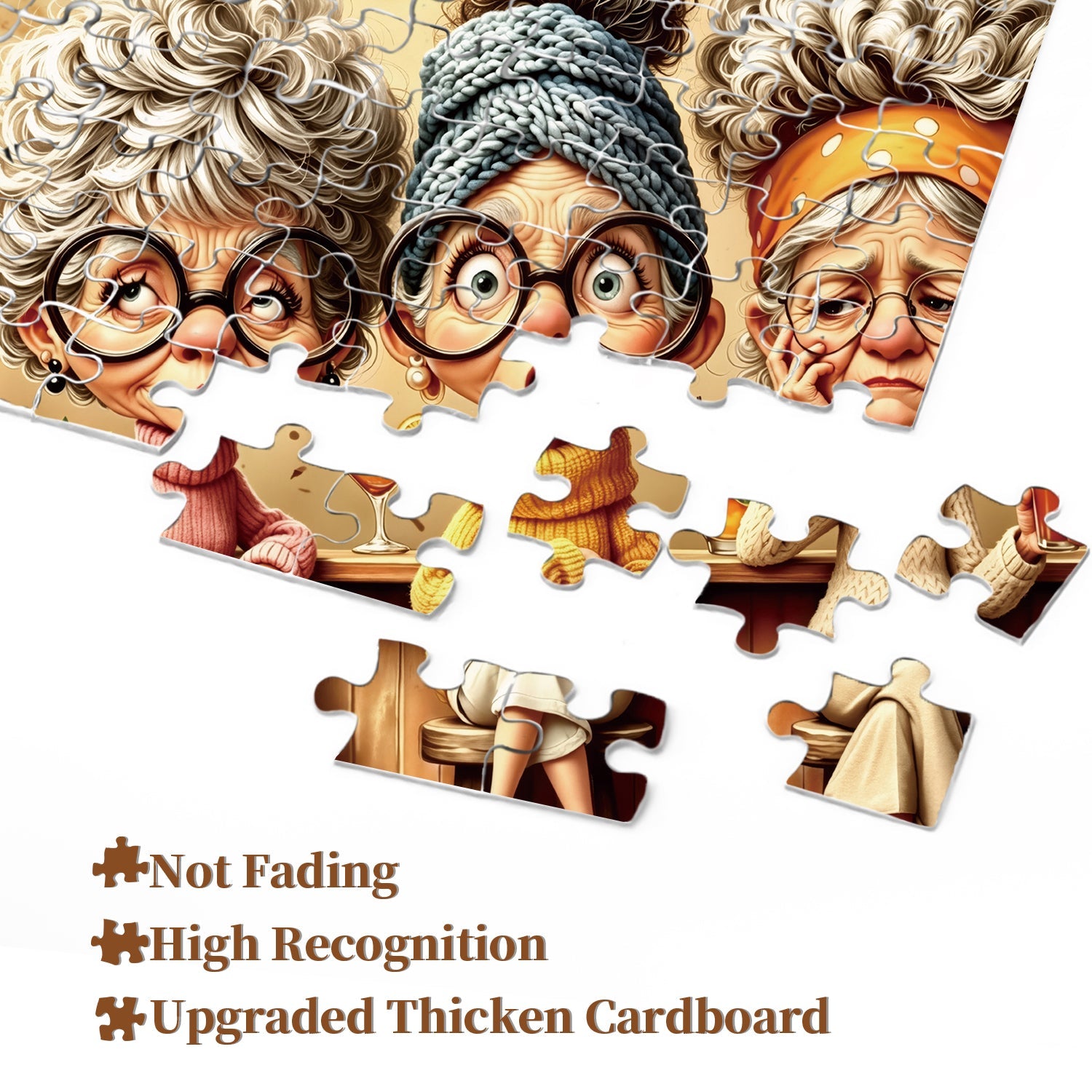 Tipsy Friends Jigsaw Puzzle 1000 Pieces