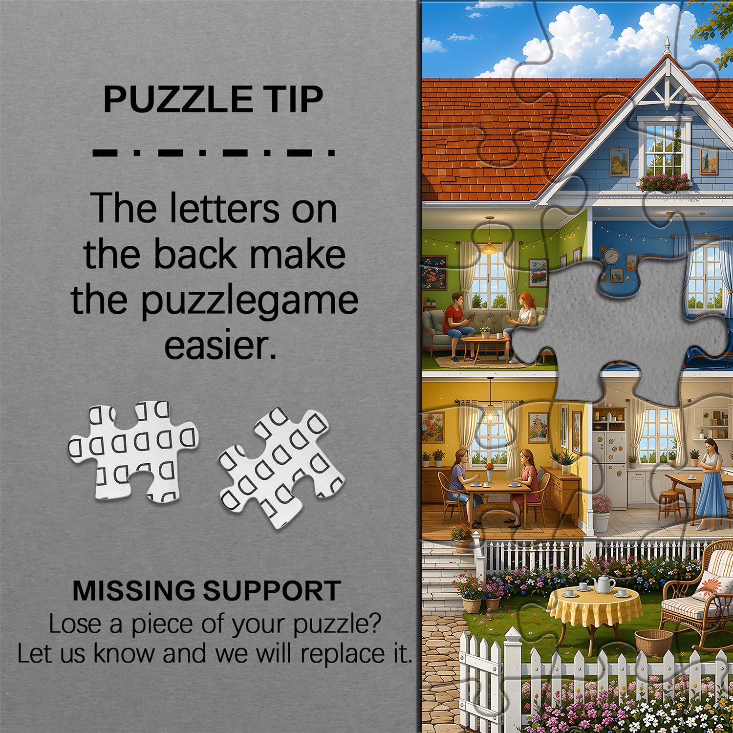 Warm Homestead Jigsaw Puzzle 1000 Piece