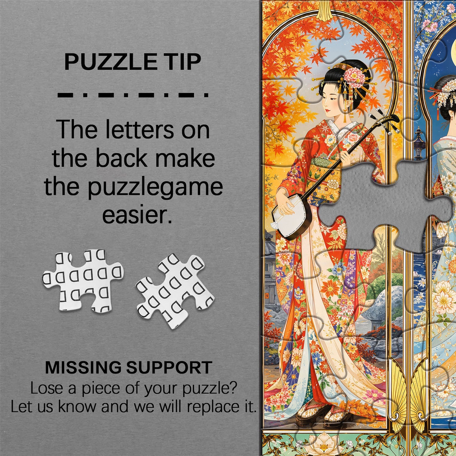 Four‑Season Maidens Jigsaw Puzzle 1000 Piece